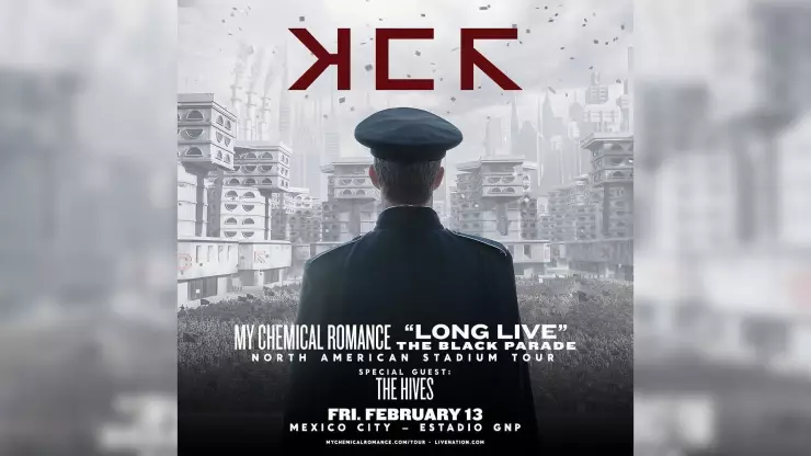 Así será el escenario para ver a My Chemical Romance