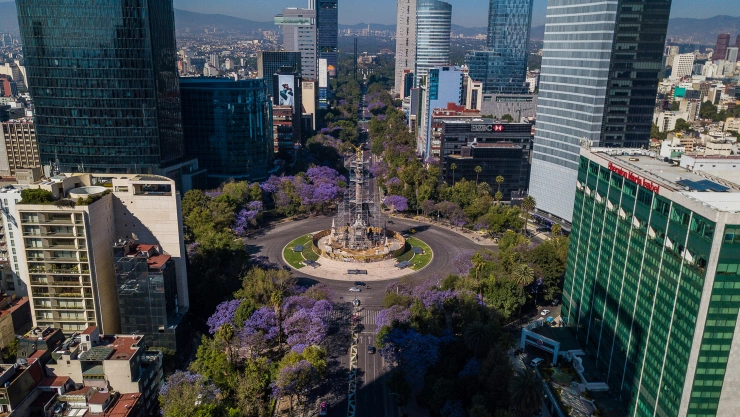Panorámicas de la CDMX durante la contingencia del COVID-19