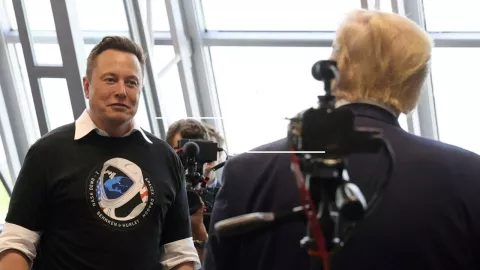 Elon Musk podría detener la fábrica de Tesla en Monterrey si gana Trump