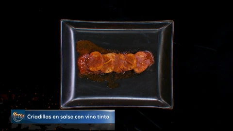 Criadillas en salsa con vino tinto, MasterChef México 2018