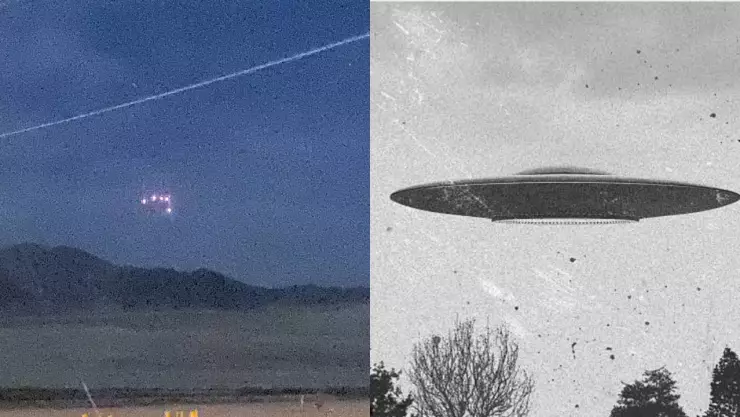 ¿Los marcianos llegaron ya? Revelan video de un ovni gigante en una base militar