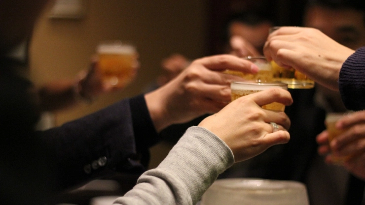 Japón consumo de alcohol.