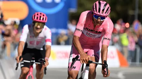 Clasificacion de Isaac del Toro en el Giro de Italia