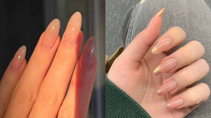 uñas nude