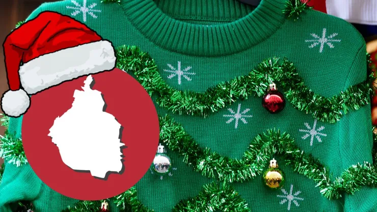 Navidad 2024 La calle del Centro de la CDMX donde comprar suéteres navideños