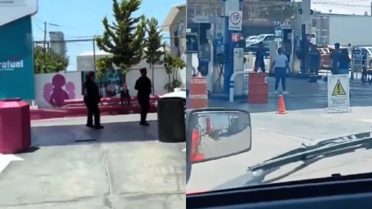 desabasto-gasolina-tijuana-despachadores-bailan-y-juegan-voleibol-gasolinera-video