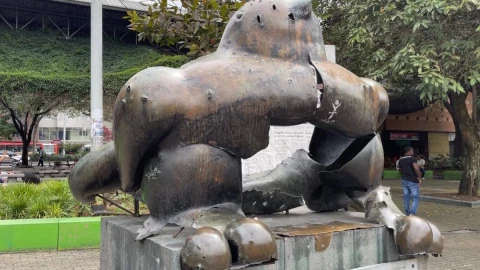 La vez que terroristas usaron una escultura de Botero para un atentado