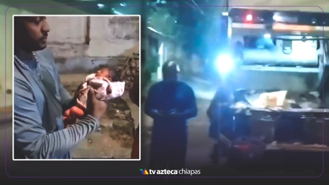 Barrendero rescata a recién nacida abandonada en la basura en Río de Janeiro
