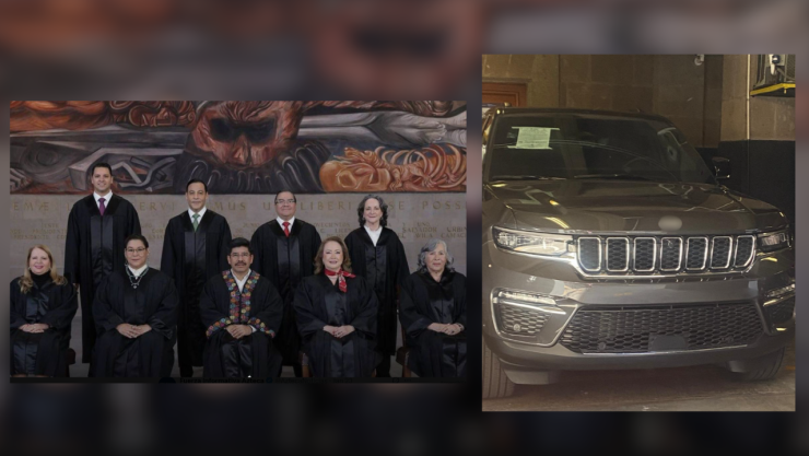 Camionetas de lujo ministros