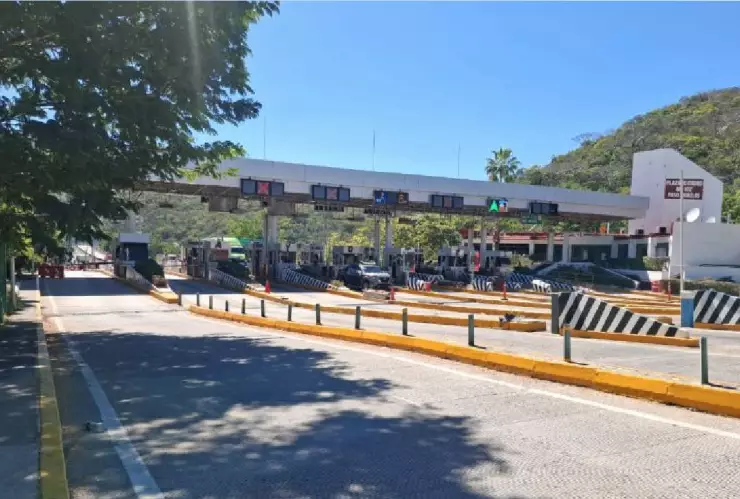 Caseta de cobro Paso Morelos, Autopista México-Acapulco