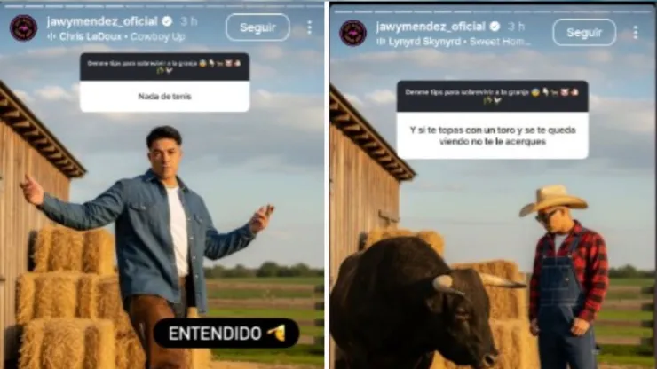 Los 2 tips de supervivencia campirana para Jawy Méndez.