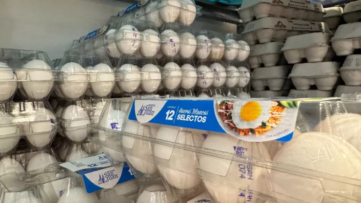 Precio del huevo en Mexico