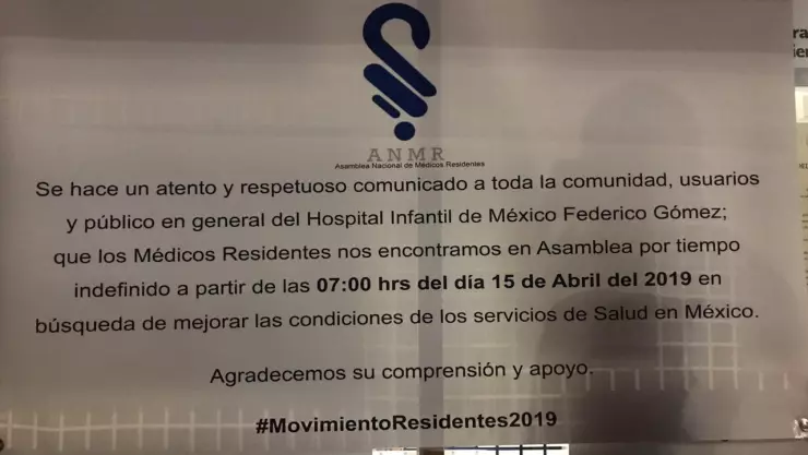 Anuncia ANMR suspensión de servicios en 64 hospitales públicos de 24 estados