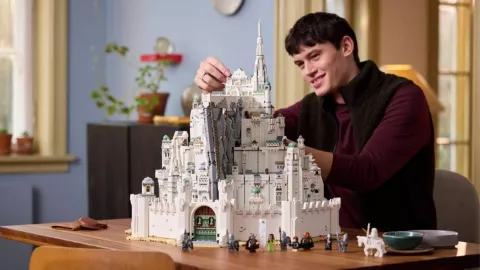 LEGO revela nuevo e IMPRESIONANTE set de El Señor de los Anillos así luce la nueva Minas Tirith