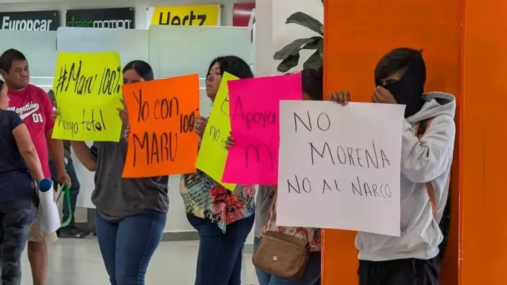 protesta Morena