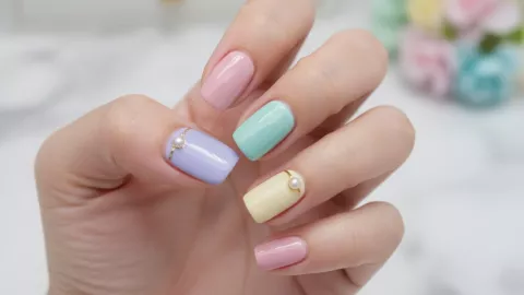 Uñas monocromáticas