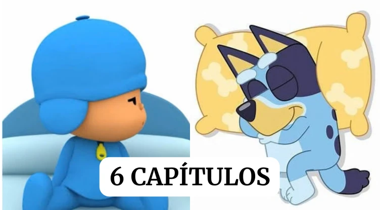 Bluey y Pocoyó