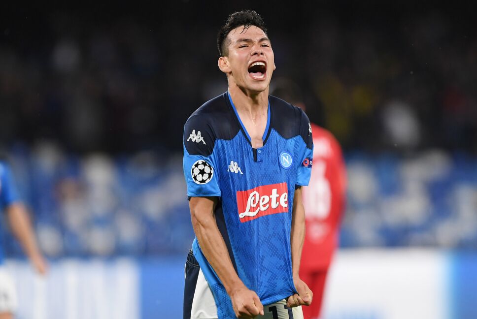 ¡Chucky Lozano anota en Champions League en empate del Napoli!