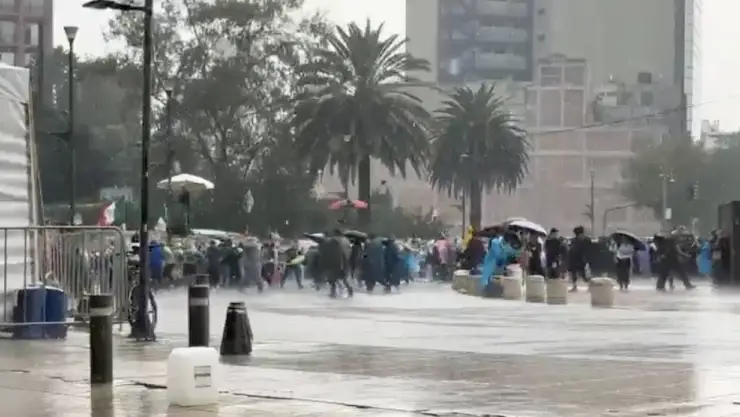 ¡Lluvia intensa y caída de granizo! Así estaría el clima en CDMX previo al partido México vs. Inglaterra