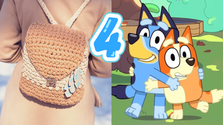 4 ideas para hacer mochilas tejidas de ‘Bluey’ para el regreso a clases 2026 de tus hijos.png