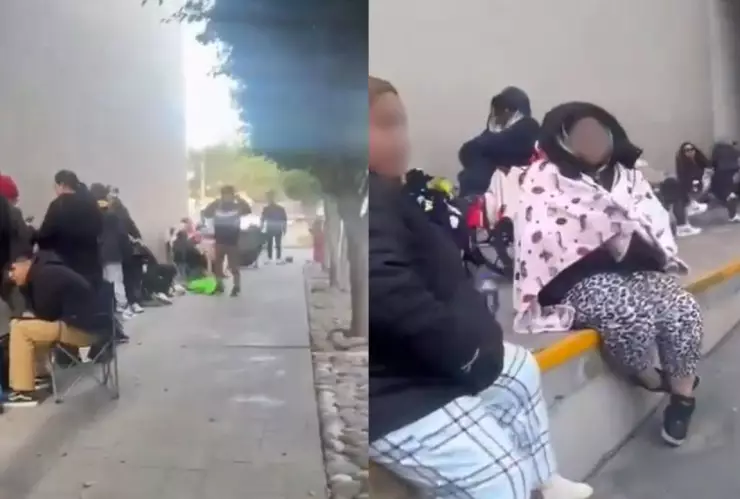 Larga fila en Tijuana por boletos de la gira Prófugos del Anexo Tour este 2025