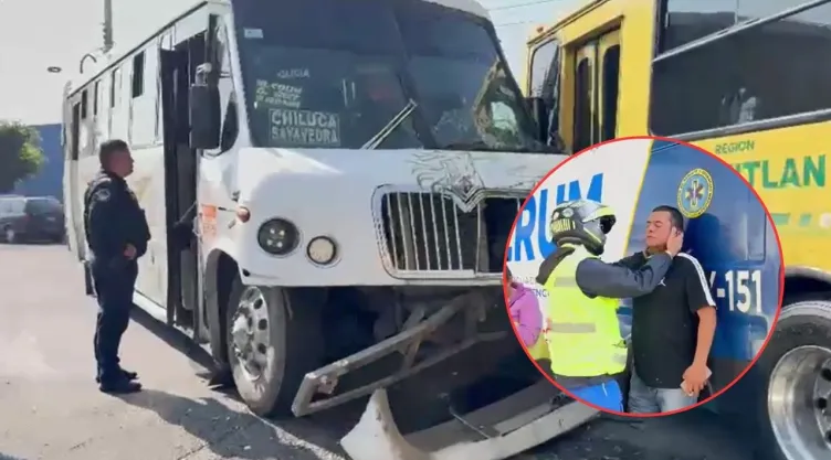 Choque en CDMX: Dos camiones impactan y dejan varios lesionados en la GAM