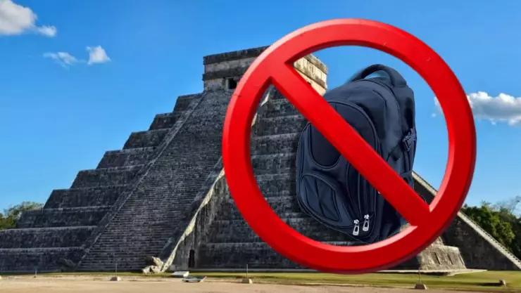 ¿Prohiben el uso de mochilas en la zona arqueológica de Chichén Itzá_ Esto se sabe