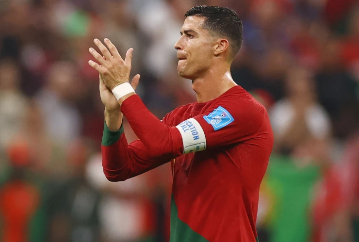Cristiano Ronaldo, delantero de Portugal