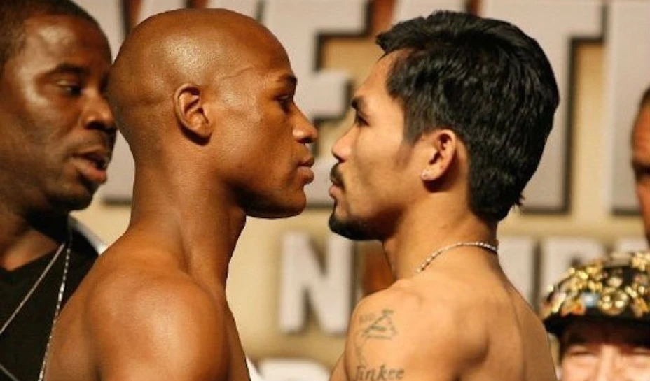 ‘Yo reté públicamente en su momento a Manny Pacquiao y nunca aceptó el examen sanguíneo’, recordó “Money”.