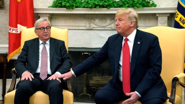 Trump busca acuerdo justo con Unión Europea