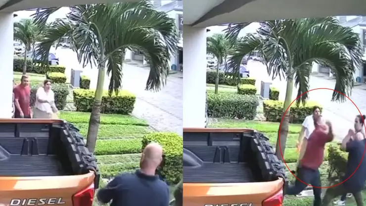 ¡Discutían por una llave! Hombre pelea con su vecino y termina disparándole (VIDEO)