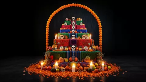 Día de Muertos Altar Significado