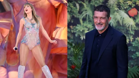 Antonio Banderas vive bochornoso encuentro con Taylor Swift; lo hace sentir viejo