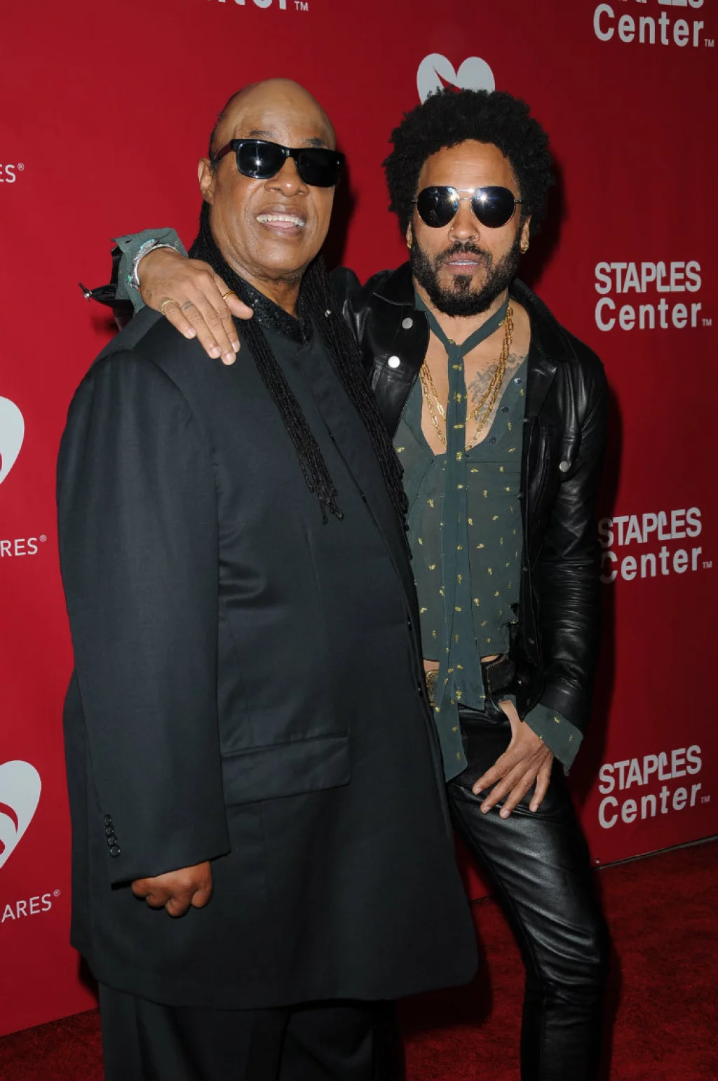 Stevie Wonder y Lenny Kravitz