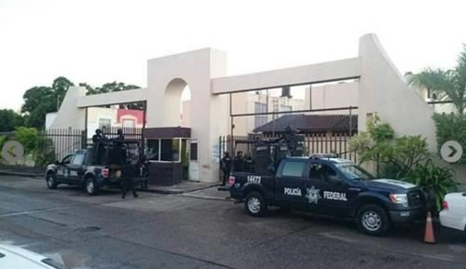 Autpridades federaes realizaron un operativo en la zona donde se refugiaba el hermano de La Tuta