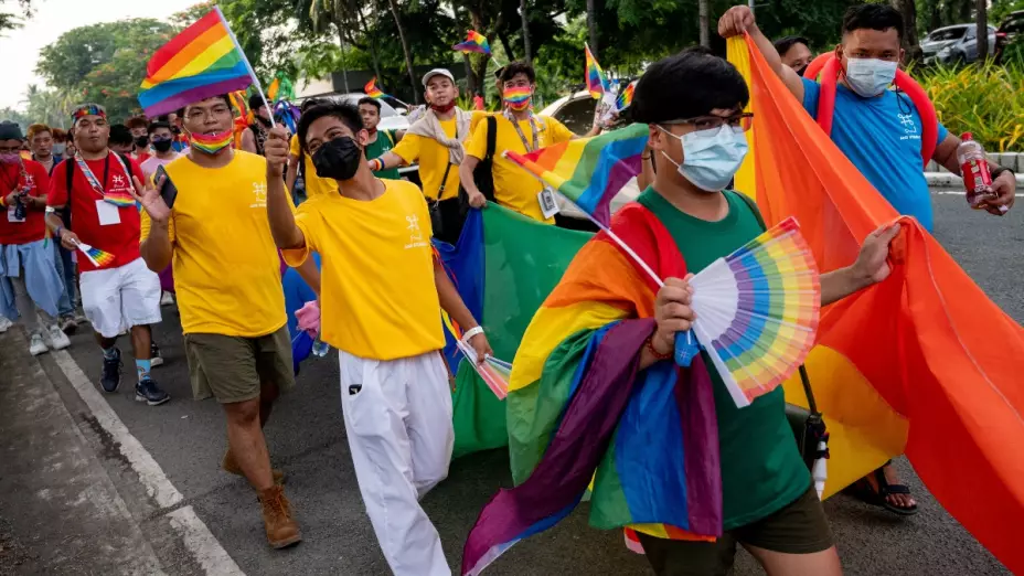 Filipinas celebra la Marcha LGBT 2022.