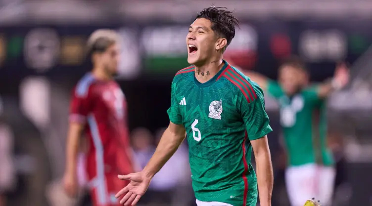Gerardo Arteaga con la Selección Mexicana