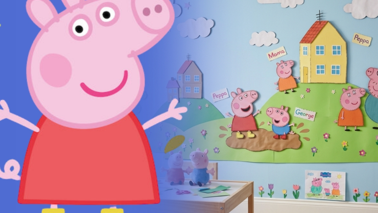 4 ideas para decorar el cuarto de tus hijos de Peppa Pig sin gastar una fortuna
