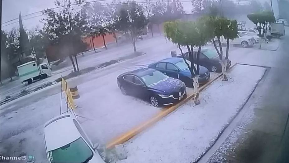Granizada en Puebla HOY