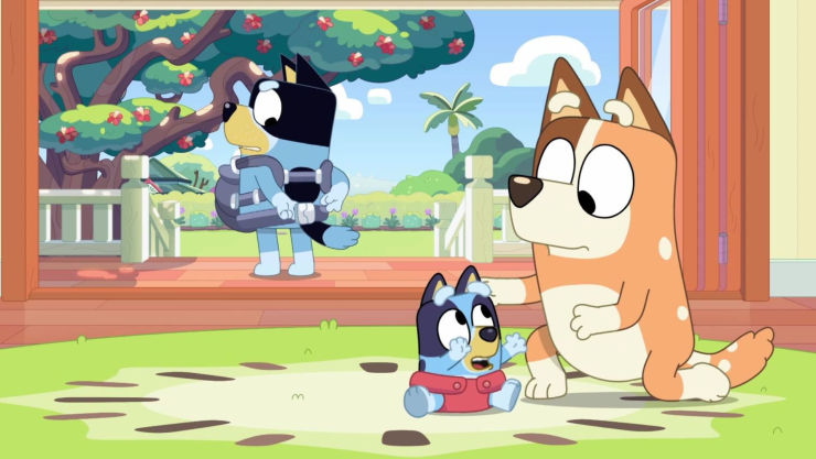 Capítulos de Bluey para enseñar a los niños sobre la confianza en sí mismos