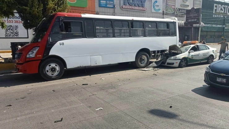choque federal a tehuacán