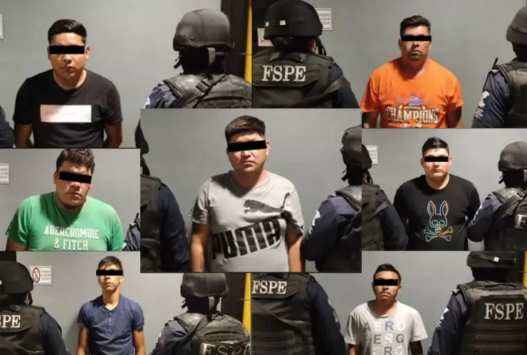 Detienen a banda de asaltantes en Guanajuato.