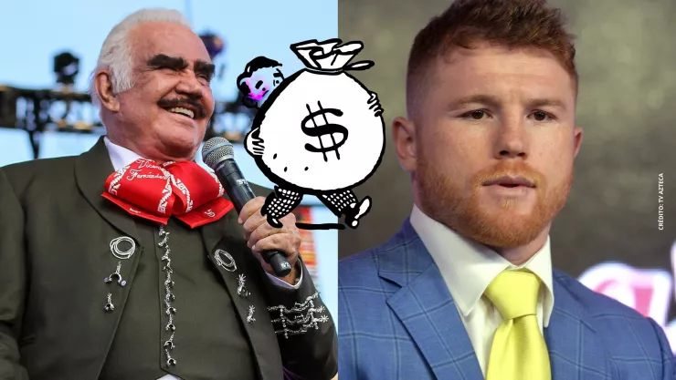 Esta fue la herencia que recibió Canelo Álvarez de Vicente Fernández.