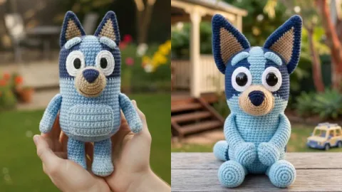 amigurumis de Bluey