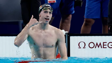 Daniel Wiffen impuso un nuevo récord olímpico en París 2024