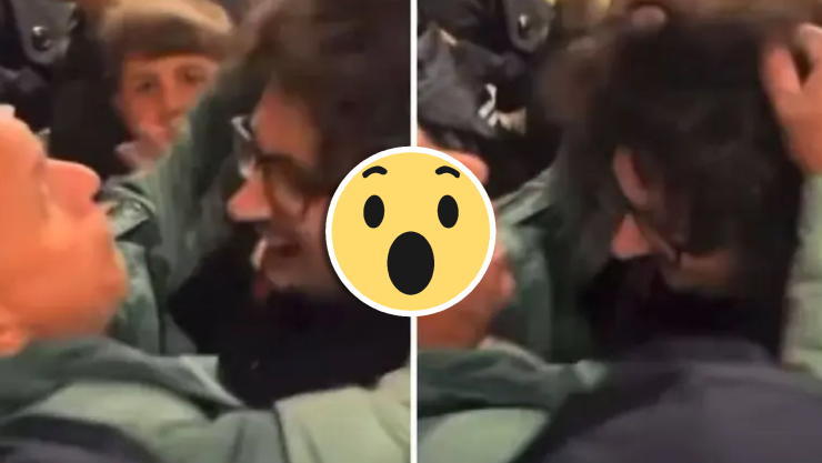 VIDEO_ United veta a aficionado que le jaló el cabello a otro; esto fue lo que pasó.jpg