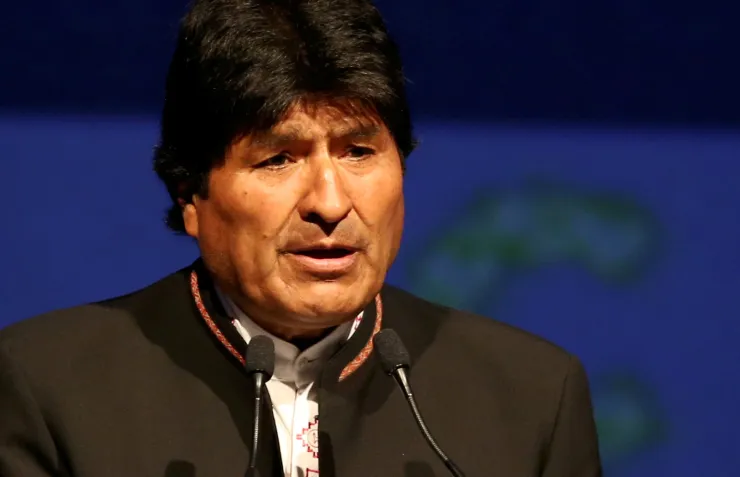 Evo Morales dice que son tiempos de paz y no de muros