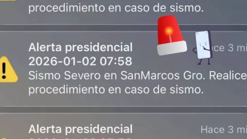 ¿Por qué sonó la alarma sísmica en mi celular HOY 2 de enero en Aguascalientes? 