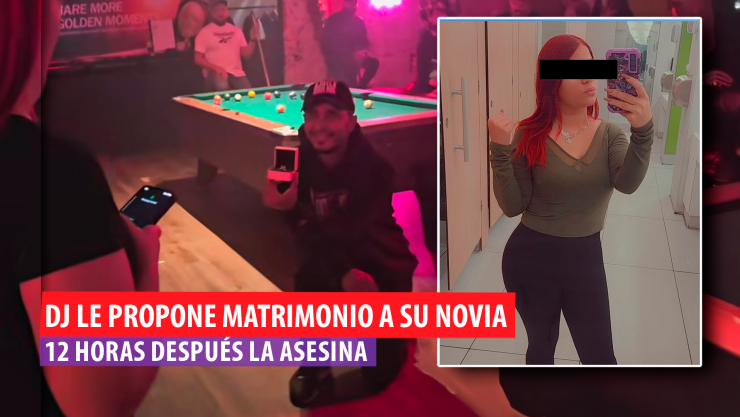Dj Mata a su novia