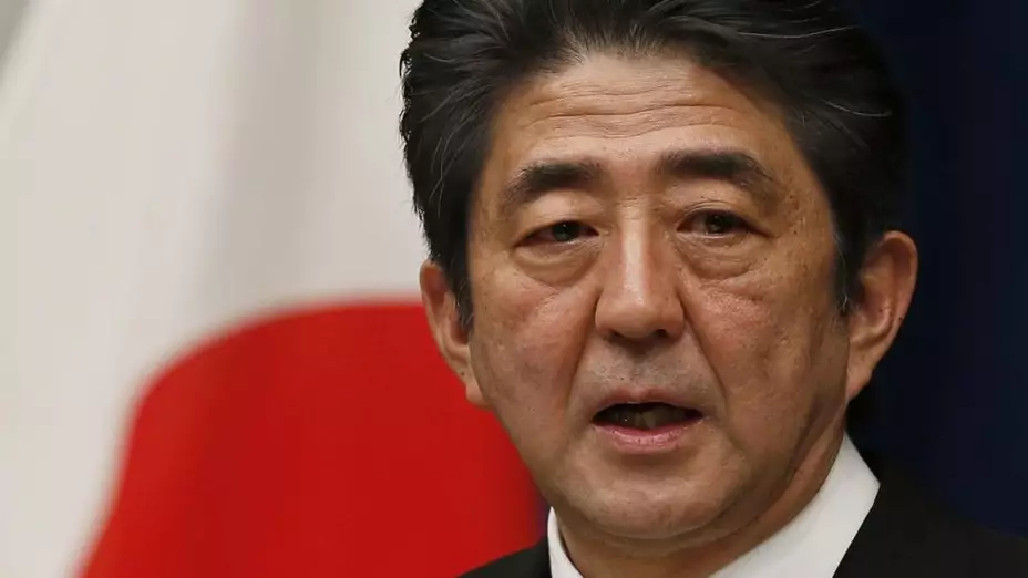 Shinzo Abe, ex ministro de Japón.-
